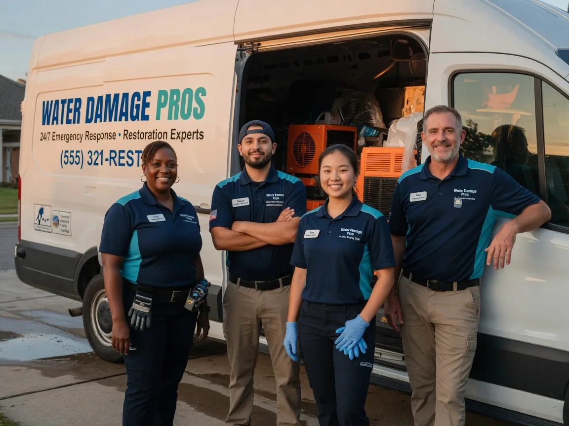 Water Damage Restoration company in Ruso, ND